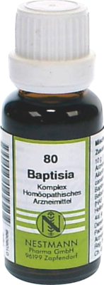 NESTMANN Pharma GmbH BAPTISIA KOMPLEX Nr.80 Dilution 20 ml 00106069