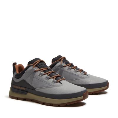Sneaker TIMBERLAND "EURO TREKKER LOW LACE UP SNEAKER", Herren, Gr. 43, grau (light grau mesh), Textil, Schuhe Sneaker