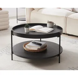 SalesFever »Arlo« Couchtisch schwarz 69x39x69 cm