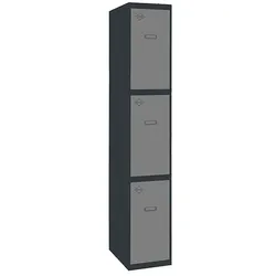 SimonRack Spind Schrank, Metallschrank, Schließfachschrank, Schloss, 1800x400x500 mm  - Simonlocker