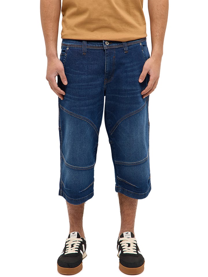 Mustang Jeans-Caprihose - Comfort fit - "Fremont" in Blau - W31