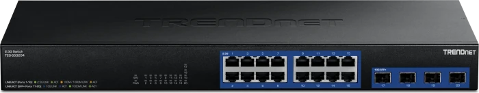 TrendNet Switch 20-Port 2.5G Unmanaged 4x10G SFP+ 19"