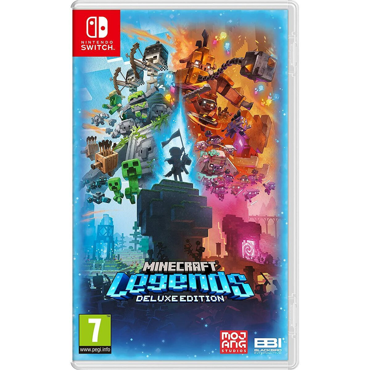 Minecraft Legends Videogame voor Nintendo Switch door Meridiem Games
