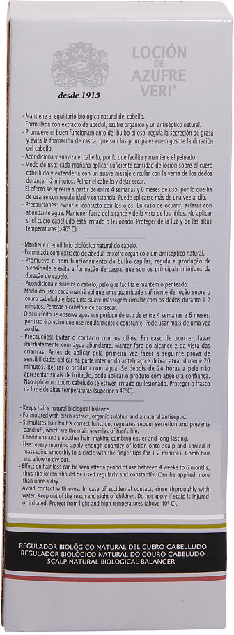 Azufre Veri locion anti-caída 750 ml