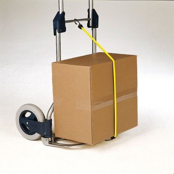 Jumbo Bagagestrop - 45cm, Gul, 2stk