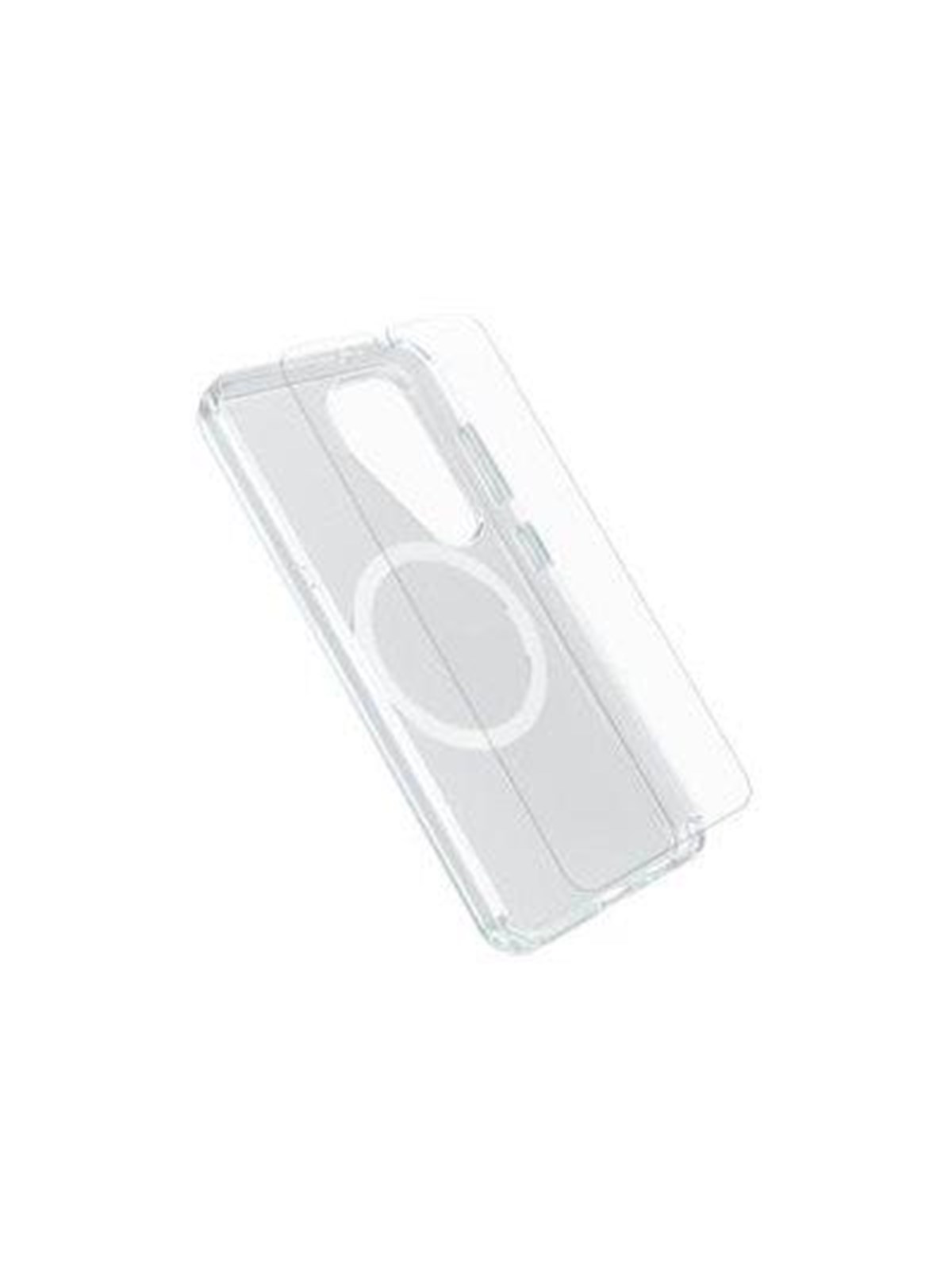OtterBox Symmetry Clear Magnets + Premium Glass Samsung Galaxy S25 clear