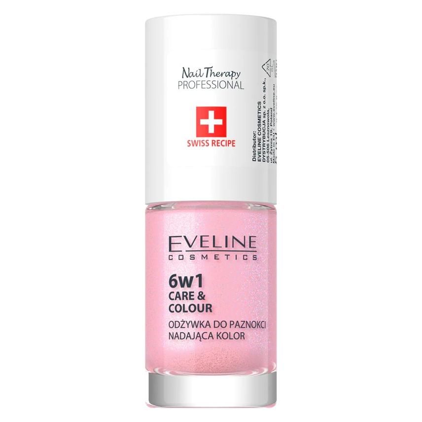 Eveline Nail Therapy Professional 6in1 Care & Colour nail conditioner giving color S (5 ml) (33082314)