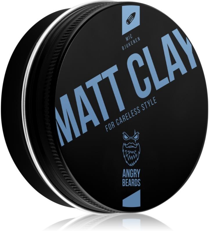 Angry Beards Mitch Buchannon Matt Clay argile mate texturisante cheveux 100 g