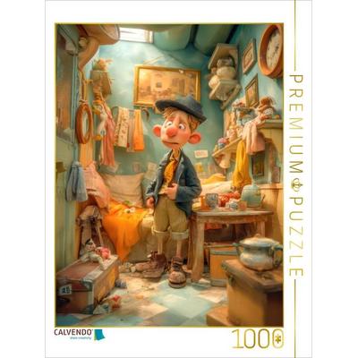 CALVENDO Puzzle Alltagshelden Cartoons | 1000 Teile Lege-Größe 64x48cm Foto-Puzzle für glückliche Stunden