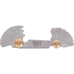 BGS Gewindeschablone 28 Blatt Whitworth 4G - 62G - 3068