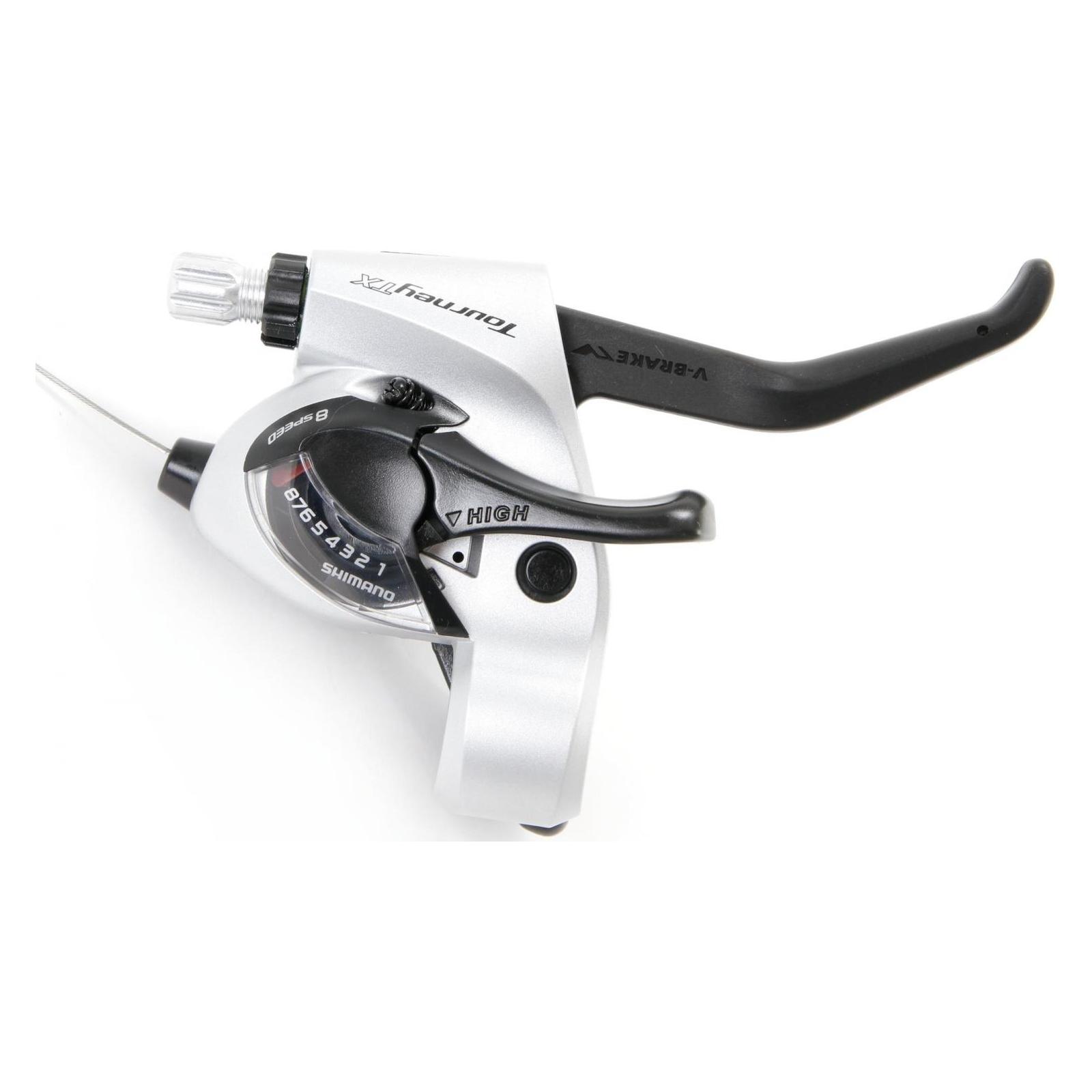 Shimano Tourney TX ST-TX800 Schalt-/Bremshebel für V-Brake Rechts 8-fach (ESTTX800R8AS)
