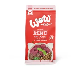 WOW Adult 1 x 2kg Rind Katzentrockenfutter