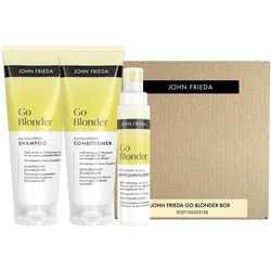 John Frieda, Shampoo, Go Blonder Box (Flüssiges Shampoo, 600 ml)