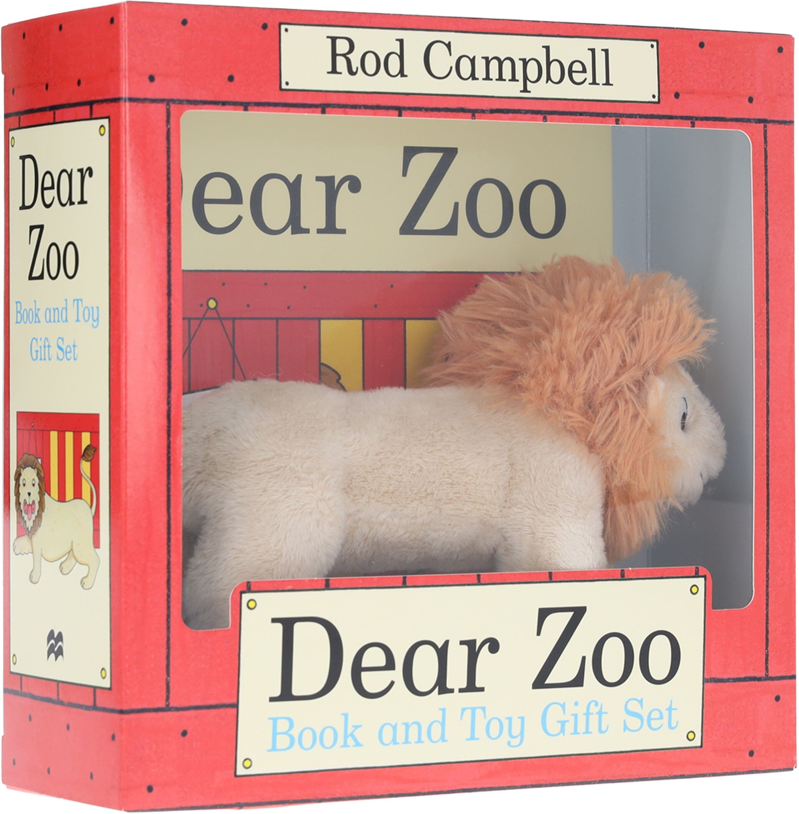 Dear Zoo Book and Toy Gift Set by Rod Campbell: A Classic lift-the-flap Book and Cute Cuddly Toy - Ages 3+ - Hardback Macmillan