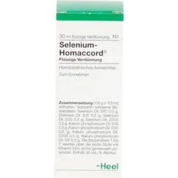 SELENIUM HOMACCORD Tropfen 30 ml