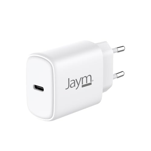 Jaym Snellader USB-C 20W PD en PPS, wit