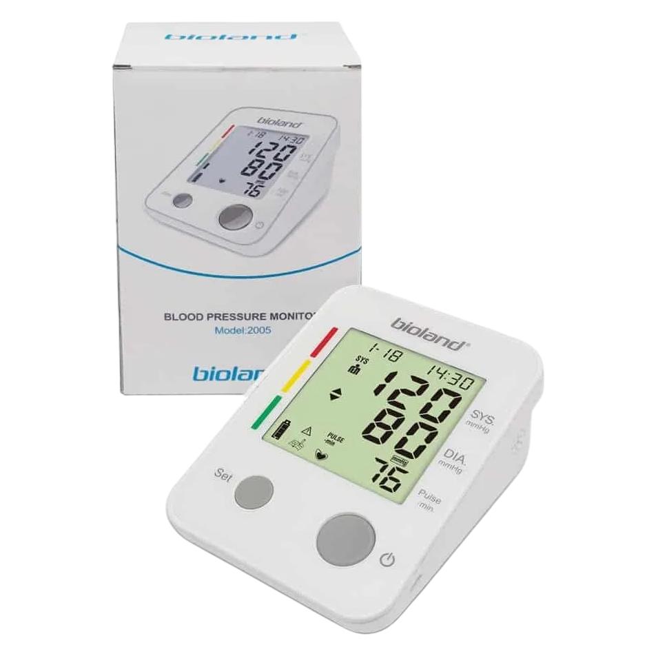 Bioland Digital Blood Pressure Monitor Upper Arm Automatic Oscillometric Battery Operated Unisex (65385662)