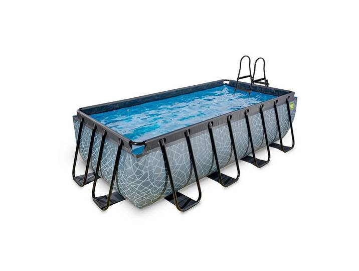 POOL-SET EXIT STONE POOL