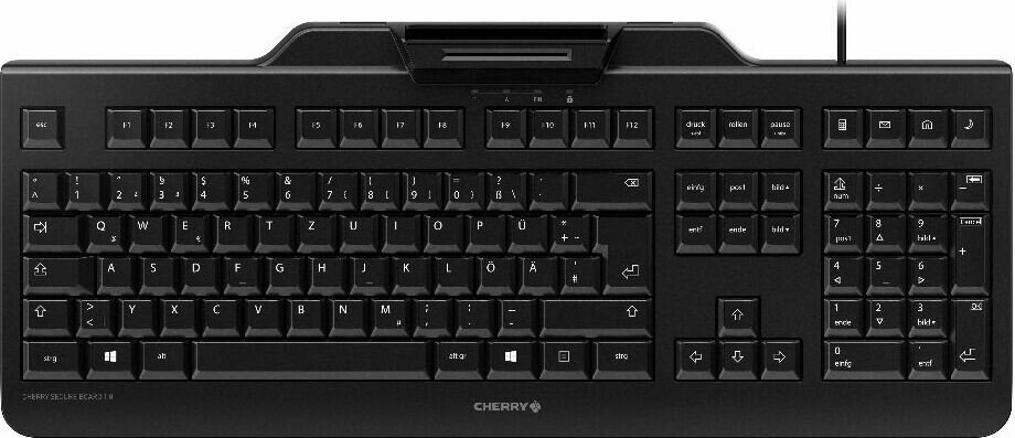 Cherry Secure Board 1.0 Tastatur kabelgebunden, Schwarz (Layout: englisch GB)