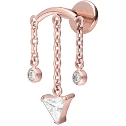 Titan Labret mit Push Fit WINDSPIEL