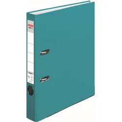 herlitz Ordner maX.file protect A4 5cm Caribbean Turquoise Packung mit 25 Stück
