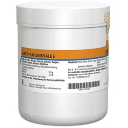 LEBERTRANZINKSALBE vet. 250 g Salbe