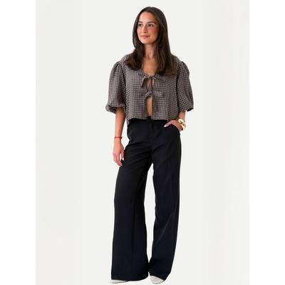 Funktionstop ITS MAY "ITS MAY Top Ambra", Damen, Gr. M, braun, Obermaterial: 100% Baumwolle, Tops
