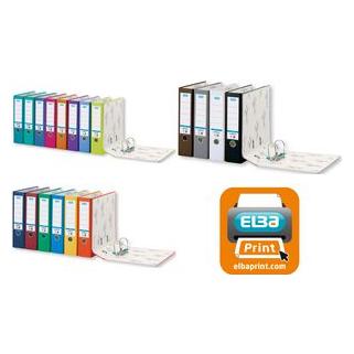 Elba Ordner smart PP-Papier, Rückenbreite: 50 mm, braun DIN A4, Einband aussen PP (A4, 50 mm, 1 Stk.) (100023252)