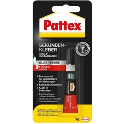 PATTEX PSV1C  Sekundenkleber Glas Flüssig 3 g