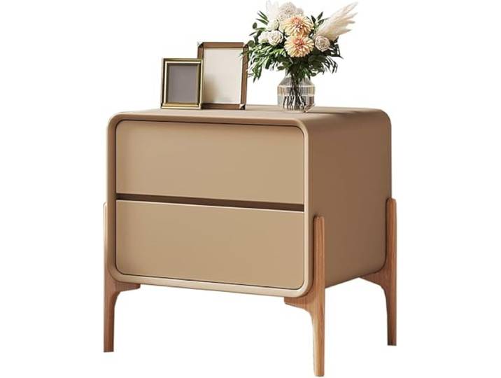 THKSGIV Moderner Nachttisch, Kommode und Beistell-Set mit Schubladen für Schlafzimmer, Aufbewahrung