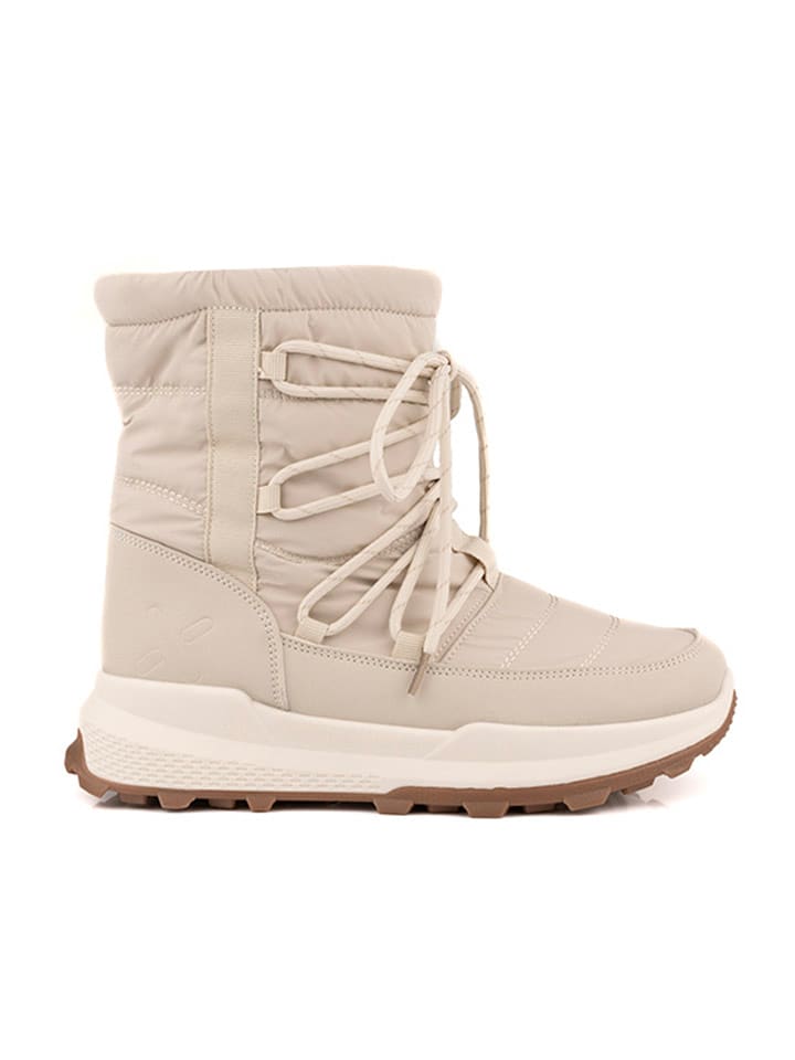 Exani Winterstiefel "Adele" in Beige - 40