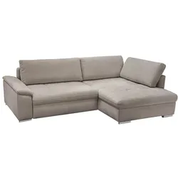 Exxpo by Gala Ecksofa mit Funktion Casa Grande Stoff Braun Hellbraun