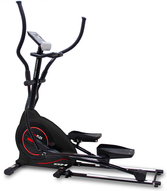 Bicicleta elíptica Easy Flex BH Fitness: Modelo plegable e com um sistema inercial equivalente a 20 kg