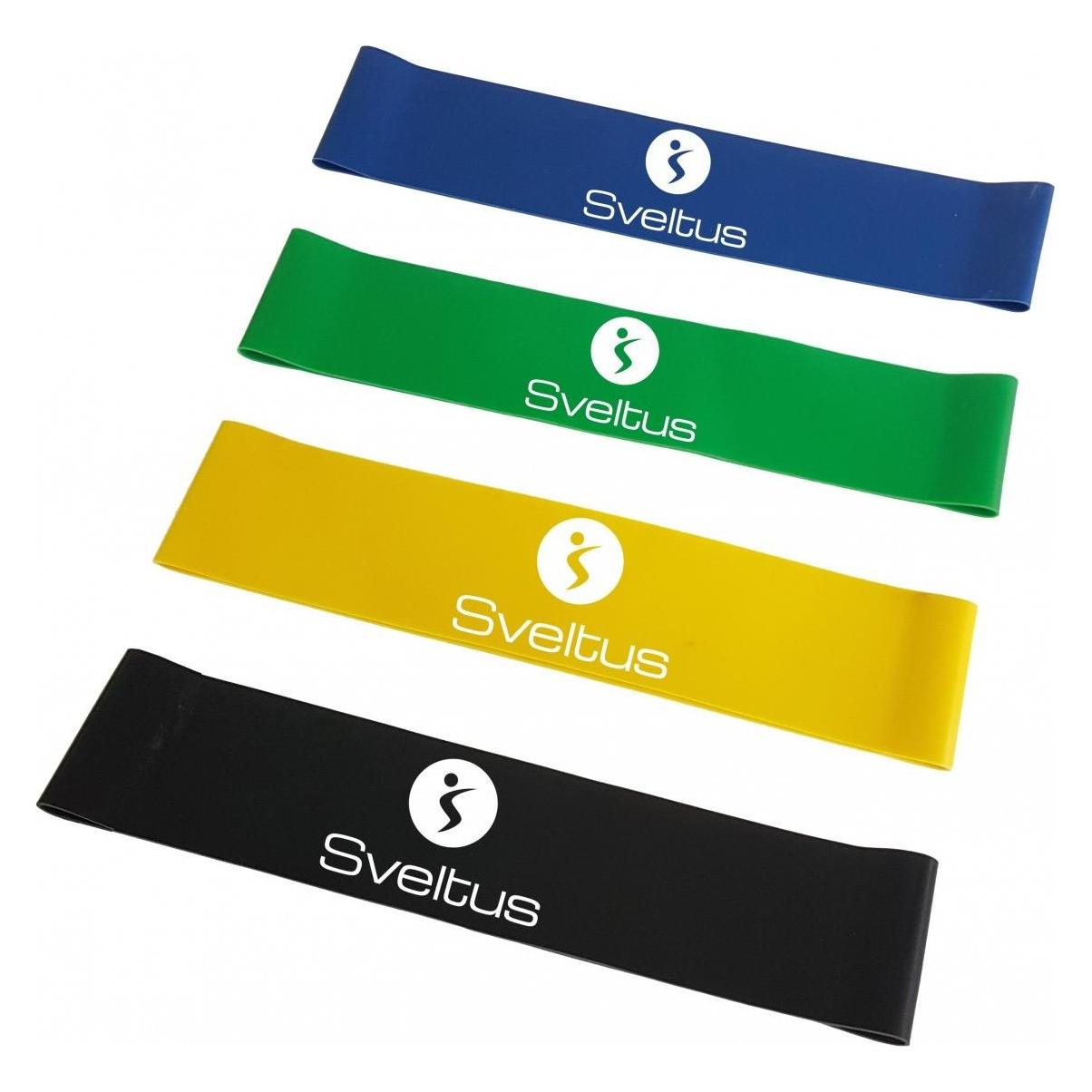 Sveltus Aerobic Set (0.25 m, Extra Stark, Leicht, Mittel, Stark) (3412181005564)