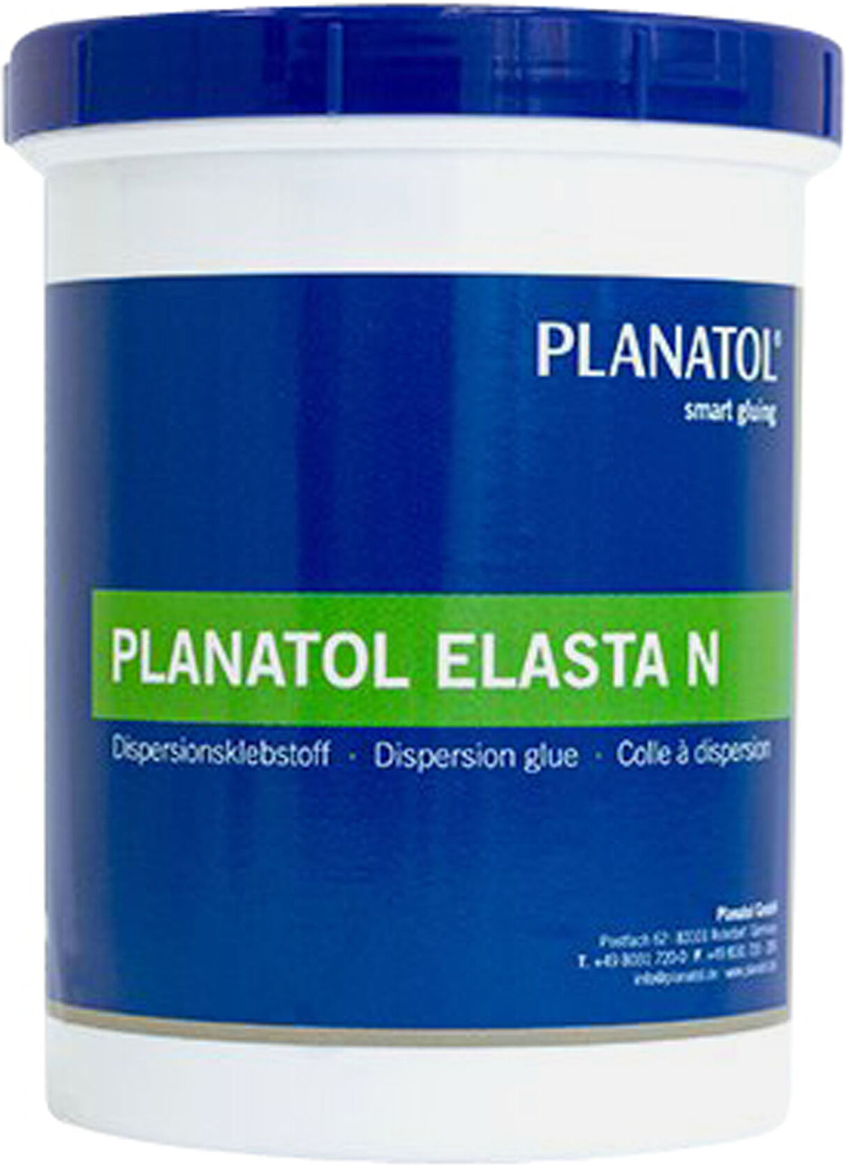 Planatol GmbH Colle à dispersion Planatol Elasta N flacon de 1,05 kg, blanc