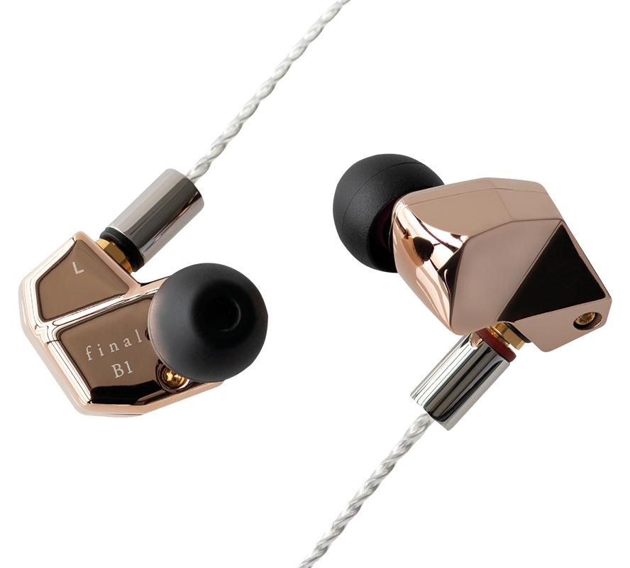 FINAL B1, Kabelgebunden, Musik, 36 g, Kopfhörer, Roségold