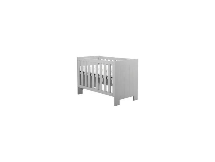 Raumhirsch Furniture Babybett Klassisches Babybett CALMO 120x60 cm mit Schlupfsprossen, Liegefläche 120 x 60 cm, Geprüfte Sicherheit, zeitloses Design