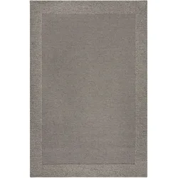 Teppich Wollmischung Grau 160 x 230 cm - CALDER   Kadima Design