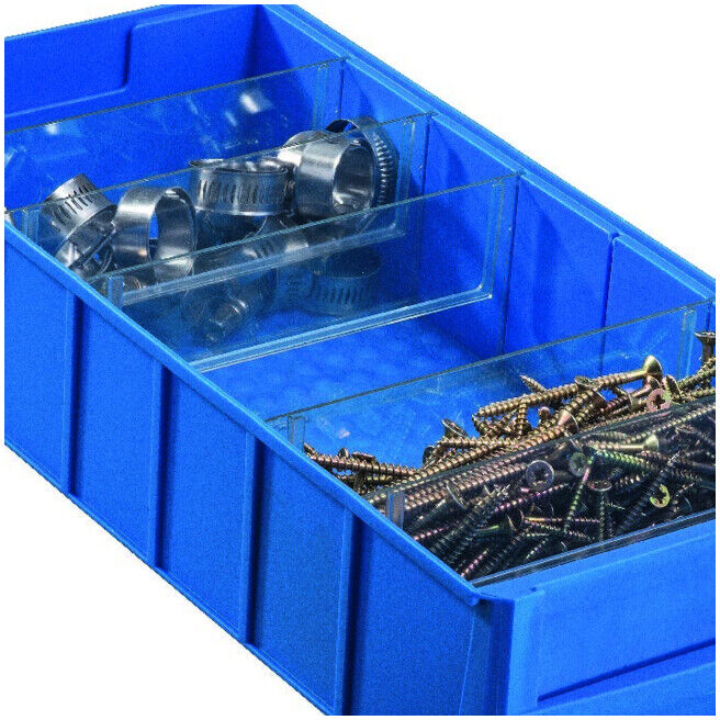 allit ProfiPlus Séparateur de boîte d'étagère B transparent 4 pcs (6560456591)