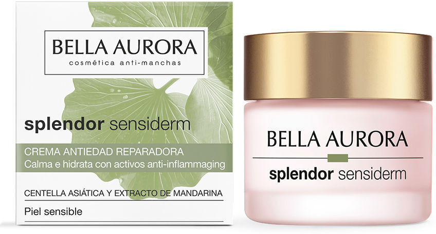 Bella Aurora Splendor sensiderm crema antiedad reparadora 50 ml