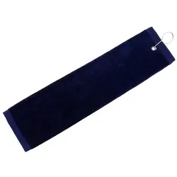 Golfhandtuch Uni navy