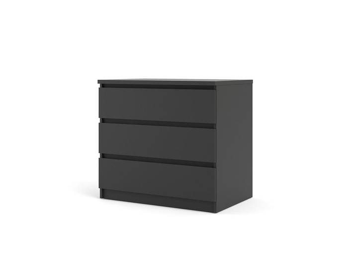 ebuy24 Kommode Schwarz, 77x70x50 cm, Kleinmöbel, Kommoden, Kommoden