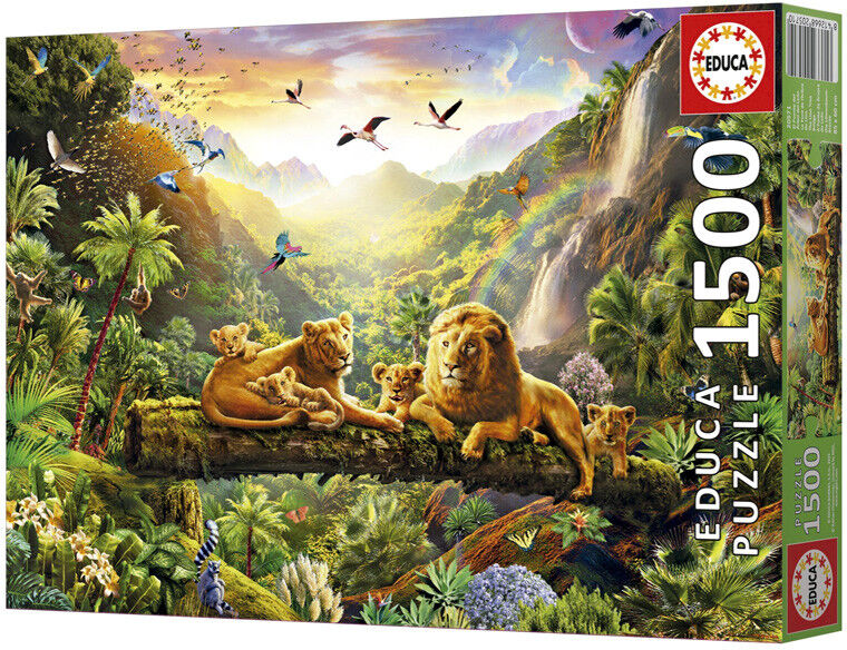 EDUCA BORRAS Puzzle 1500 pcs Le Pont de l'Arbre au lion - Educa