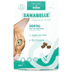 Sanabelle 1 x 400g Dental Katzentrockenfutter
