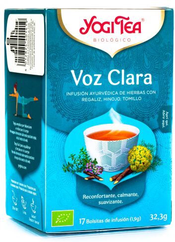 Yogi Tea Clear Voice 17 Bags