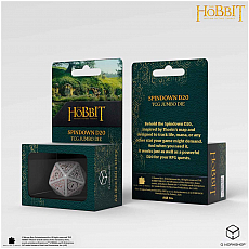 Q-Workshop The Hobbit - Spindown D20 - Radiant TCG Jumbo Die 304901
