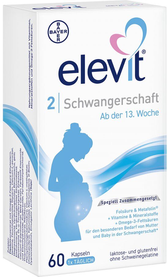 Elevit 2 Schwangerschaftsvitamine & -nährstoffe
