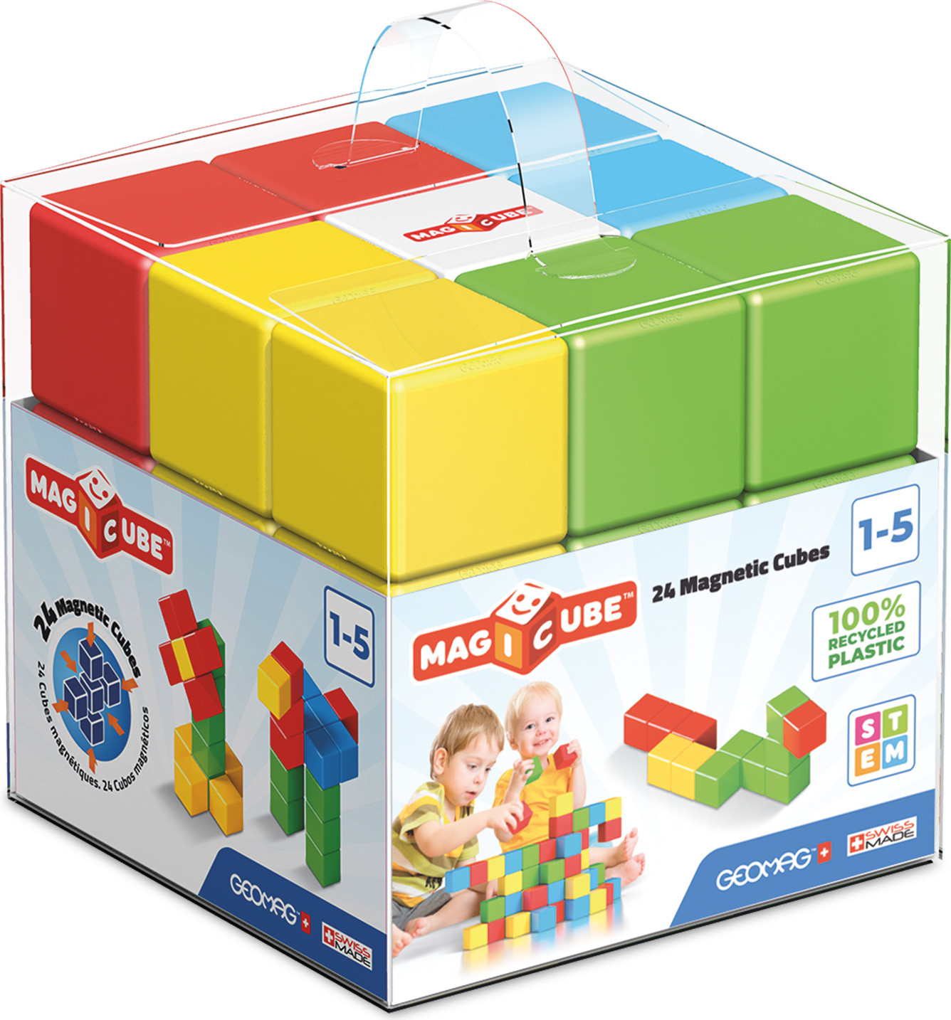 Geomag Magnetische blokken 056