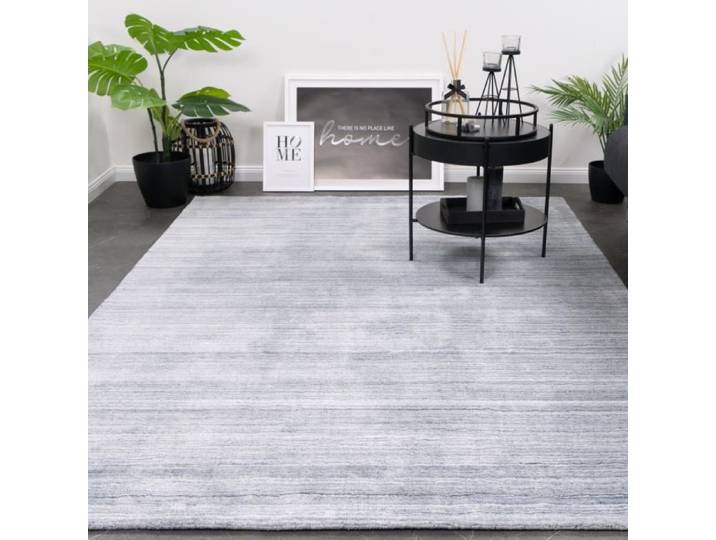 CONSILIO CONCEPT 160 x 230 Tapis Salon Gris Natura Natur Laine moderne Mélange discret Feng Shui luxe