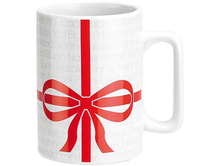 Weihnachtstasse mit Sound Wewish you a Merry Christmas